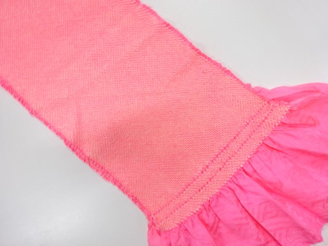 JAPANESE KIMONO / OBIAGE FOR FURISODE / SILK / SHIBORI